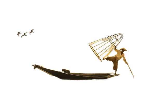 fisherman, fishing boat, boat 渔民,渔船,船