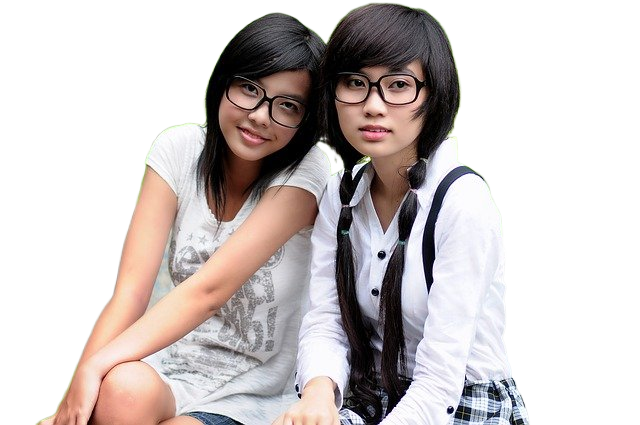 girls, students, asian 女孩,学生,亚洲