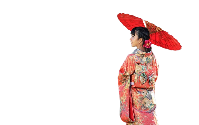 kimono, woman, umbrella 和服,女人,伞