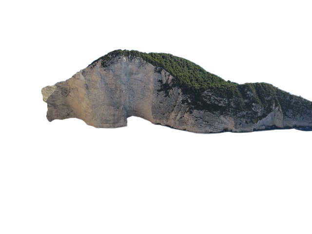beach, cliff, bay
