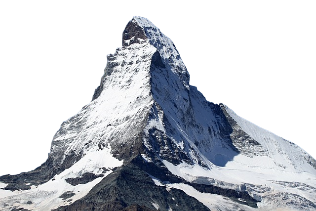 mountain, peak, summit