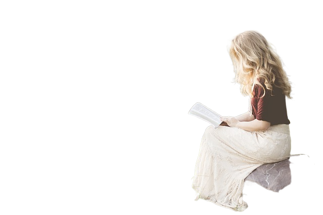 blonde, girl, book 金发美女,女孩,书