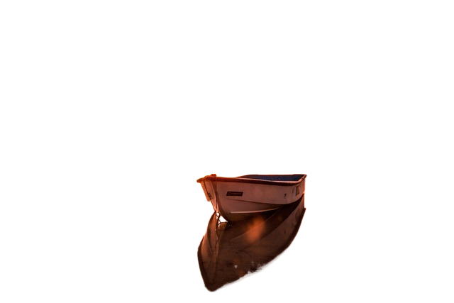 beach, boat, dawn