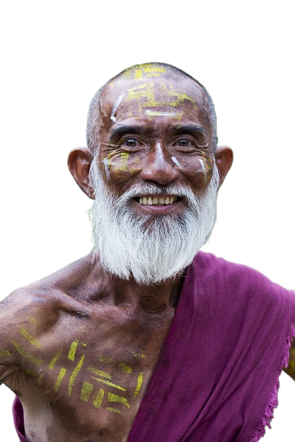 man, portrait, indigenous