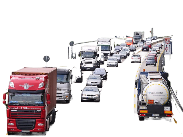 highway, construction site, narrowed 公路、建筑工地、缩小