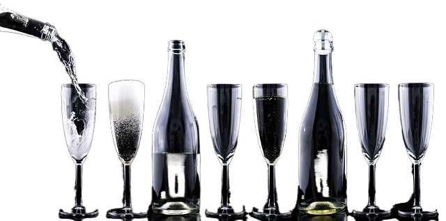 champagner, toasting, new year's eve 香槟,庆祝新年