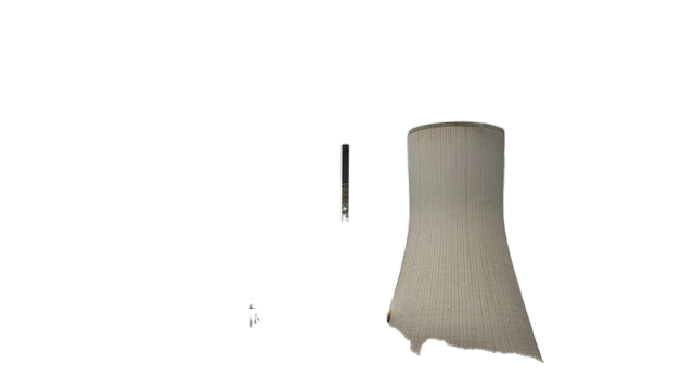 power plant, cooling tower, coal-fired power station 电厂冷却塔,燃煤发电站