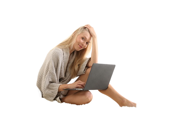 bed, woman, work