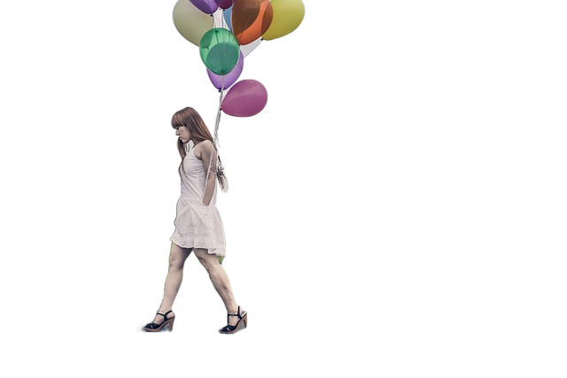 happy birthday, balloons, girl 生日快乐,气球,女孩