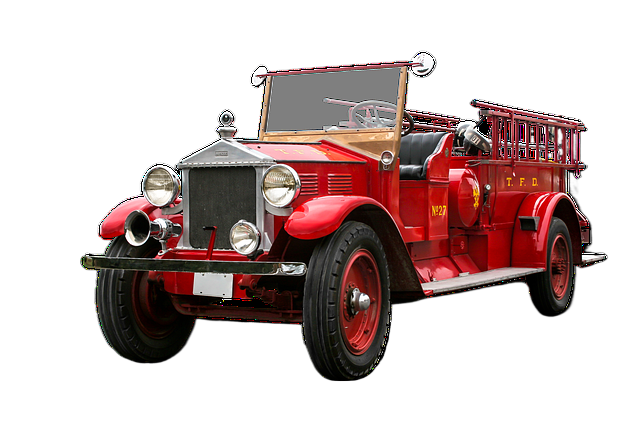 vehicle, traffic, fire fighters