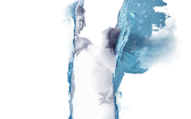 woman, man, water 女人,男人,水
