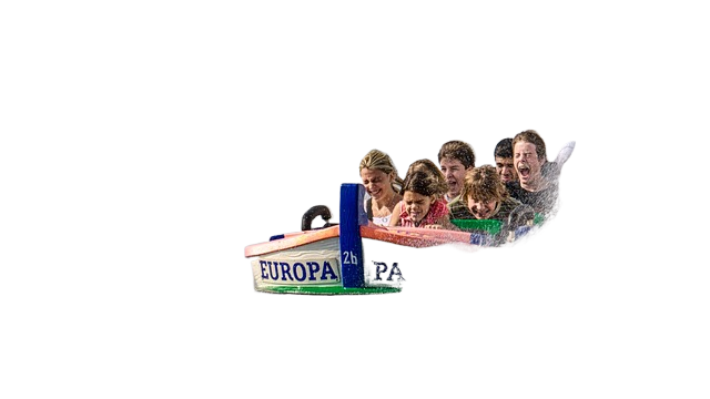 amusement park, europa park, boat