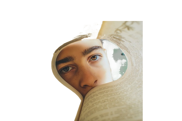eyes, boy, book