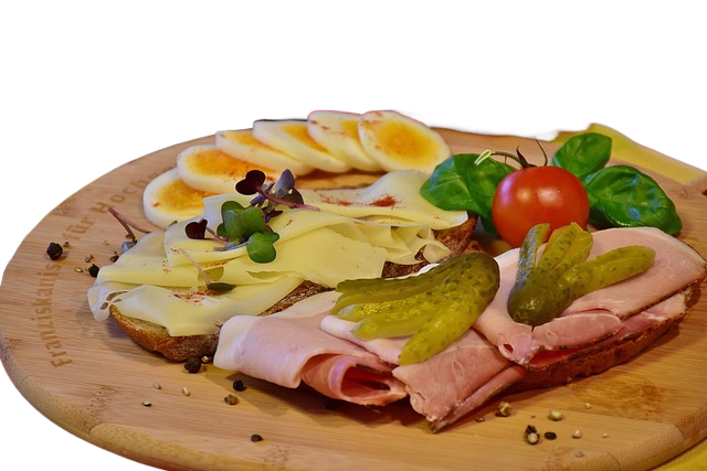 bread time, cheese, ham