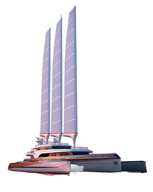 trimaran, yacht, sailing 三体帆船、游艇、帆船