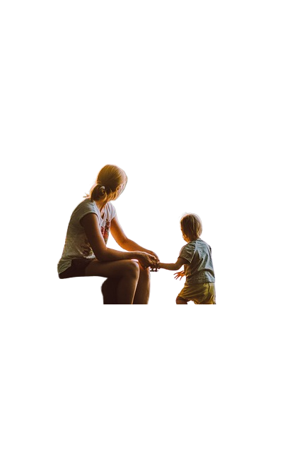people, woman, kid