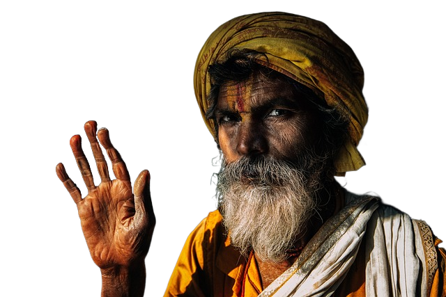 old man, beard, portrait