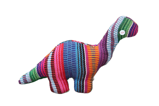 plush, handmade, dinosaur