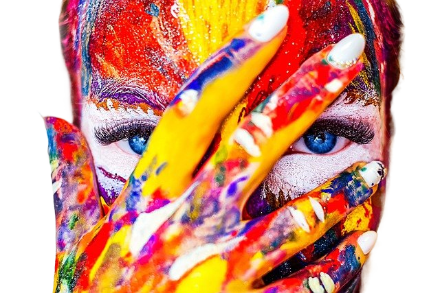 paint, makeup, girl 油漆、化妆品、女孩