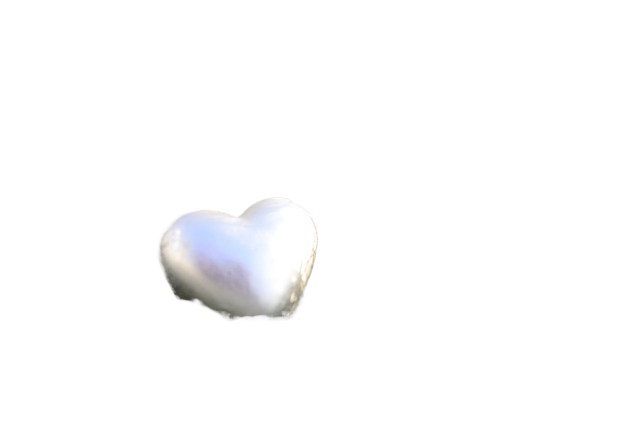 heart, meadow, hoarfrost