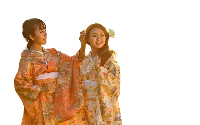 girls, asia, kimono 女孩,亚洲,和服